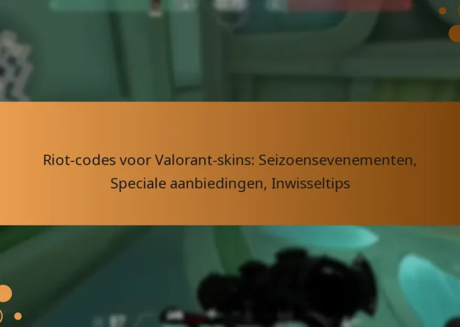Riot-codes voor Valorant-skins: Seizoensevenementen, Speciale aanbiedingen, Inwisseltips