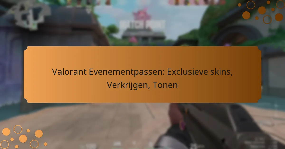 Valorant Evenementpassen: Exclusieve skins, Verkrijgen, Tonen