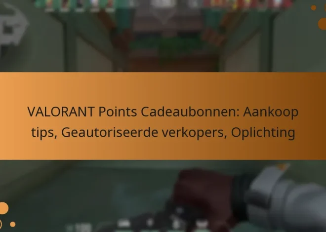 VALORANT Points Cadeaubonnen: Aankoop tips, Geautoriseerde verkopers, Oplichting