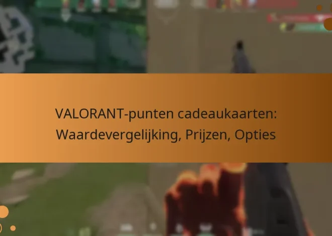 VALORANT-punten cadeaukaarten: Waardevergelijking, Prijzen, Opties
