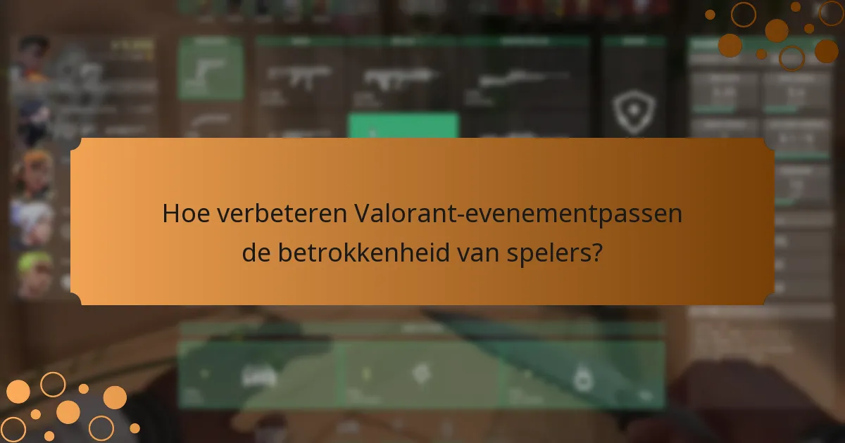 Hoe verbeteren Valorant-evenementpassen de betrokkenheid van spelers?
